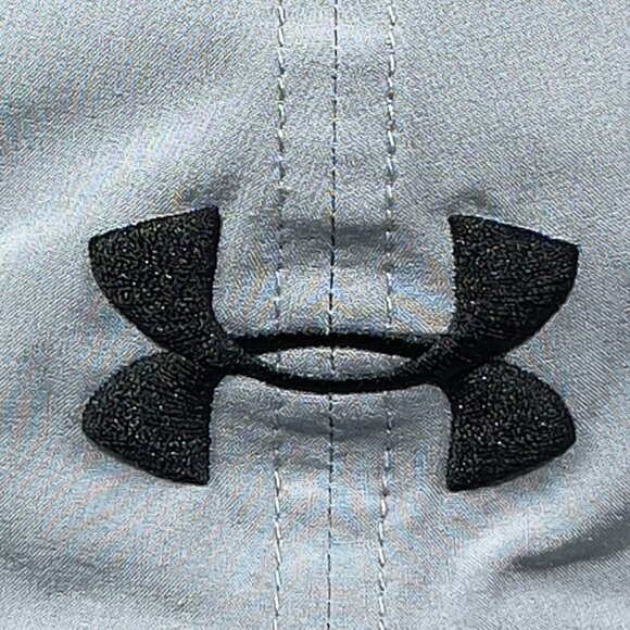 Under Armour Strapback Hat Cap Gray Lightweight Running Tennis Golf Dad Mens - Picture 9 of 16